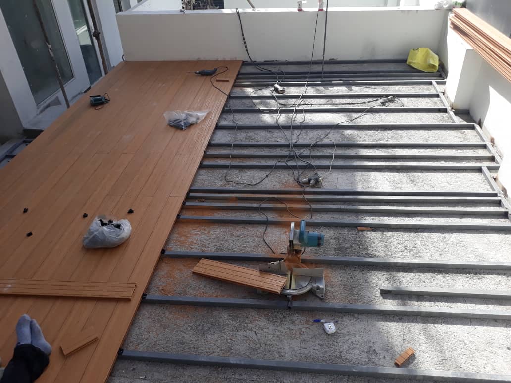 چوب پلاست – کف – پله – سقف